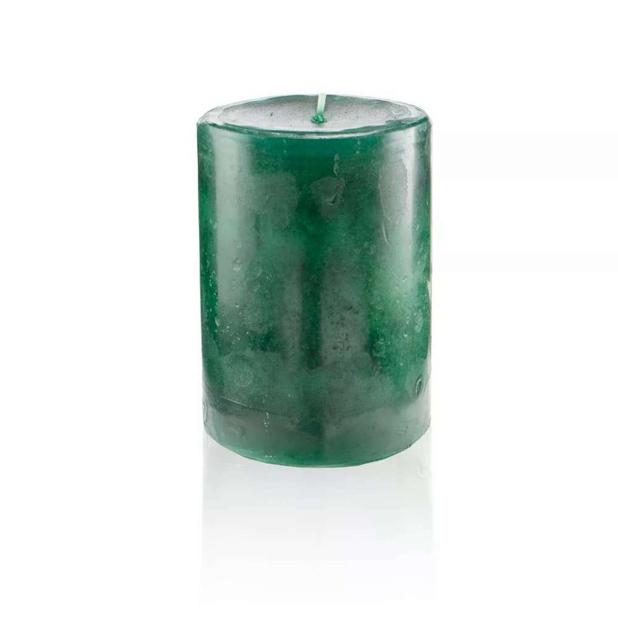 Pillar Candles * | Pier 1 3X4 Mottled Pillar Candle Apple Crisp