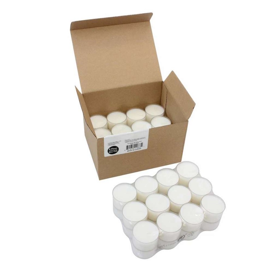 Other Candles * | Stonebriar Collection Unscented Smokeless Long-Burning Tea Light Candles 48-Piece Set