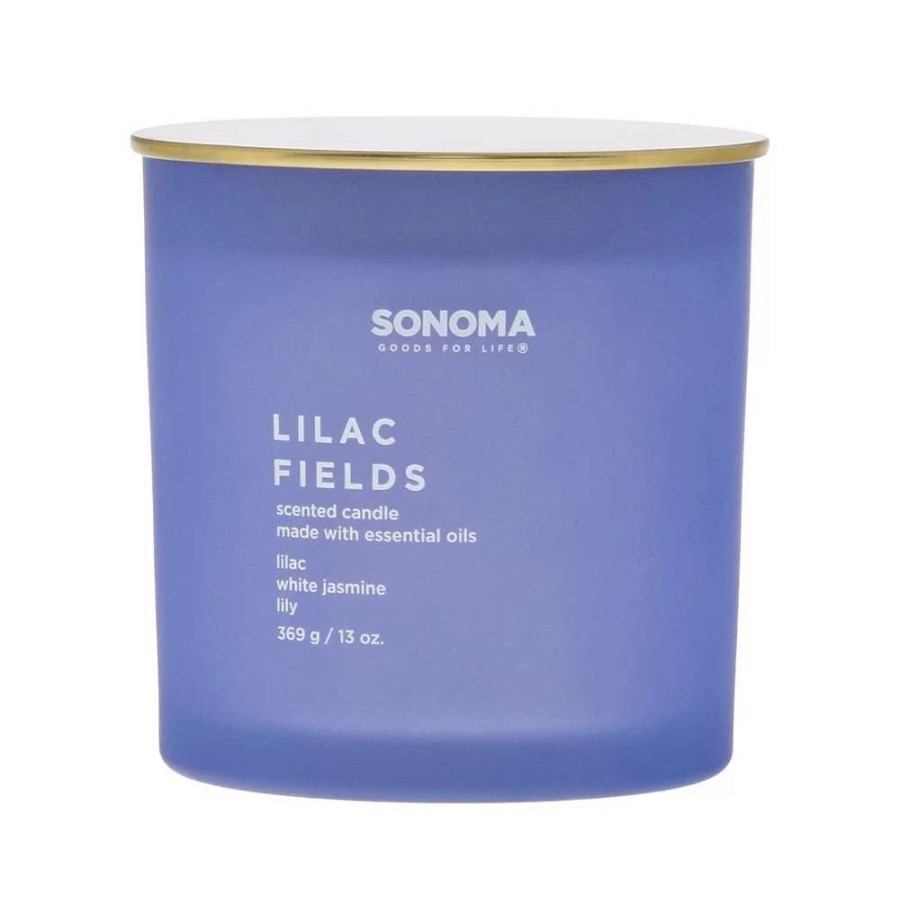 Jar Candles * | Sonoma Goods For Life Lilac Fields 13-Oz. Candle Jar