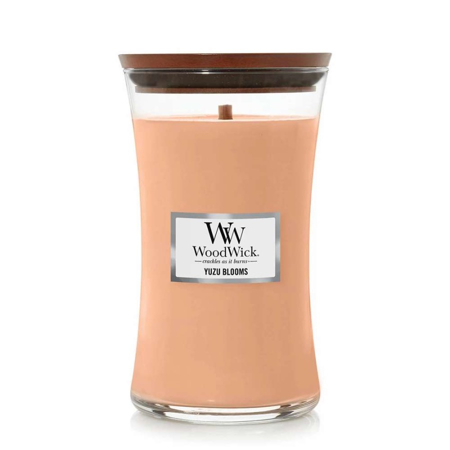 Jar Candles * | Woodwick Yuzu Blooms 21.5-Oz. Hourglass Candle Jar