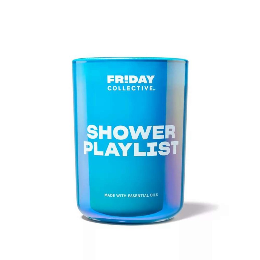 Jar Candles * | Friday Collective Shower Playlist 8-Oz. Candle Jar