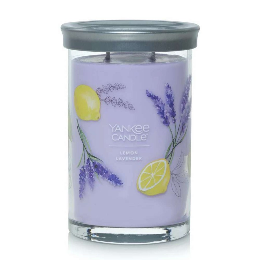 Jar Candles * | Yankee Candle Lemon Lavender Signature 2-Wick Tumbler Candle