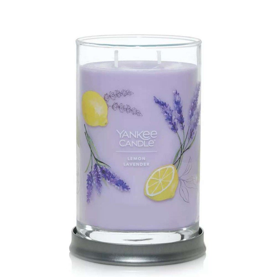 Jar Candles * | Yankee Candle Lemon Lavender Signature 2-Wick Tumbler Candle