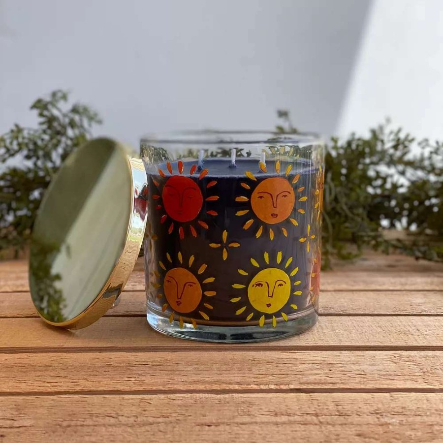 Jar Candles * | Sonoma Goods For Life Desert Sun Black Ginger & Bergamot 13-Oz. Candle Jar