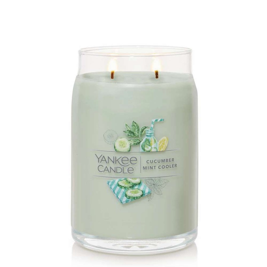 Jar Candles * | Yankee Candle Cucumber Mint Cooler 20-Oz. Candle Jar