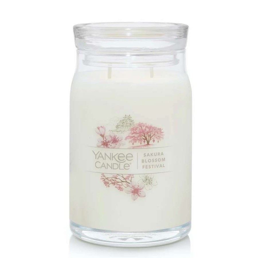 Jar Candles * | Yankee Candle Sakura Blossom Festival Signature Large Jar Candle