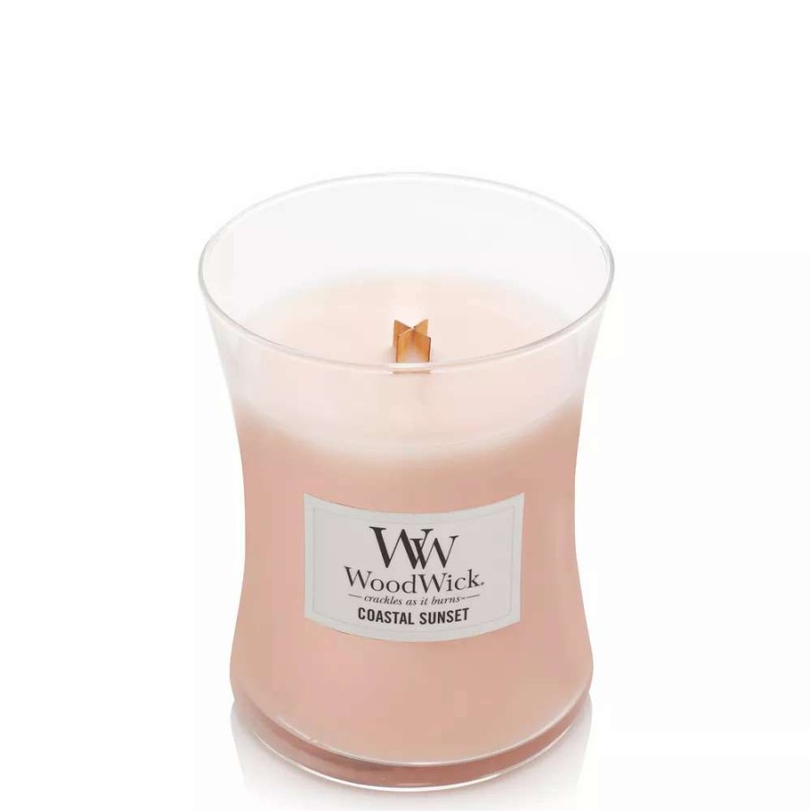 Jar Candles * | Woodwick Coastal Sunset Hourglass 9.7-Oz. Candle Jar