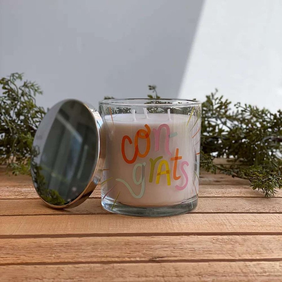 Jar Candles * | Sonoma Goods For Life Congrats Citrus Fizz 13-Oz. Candle Jar