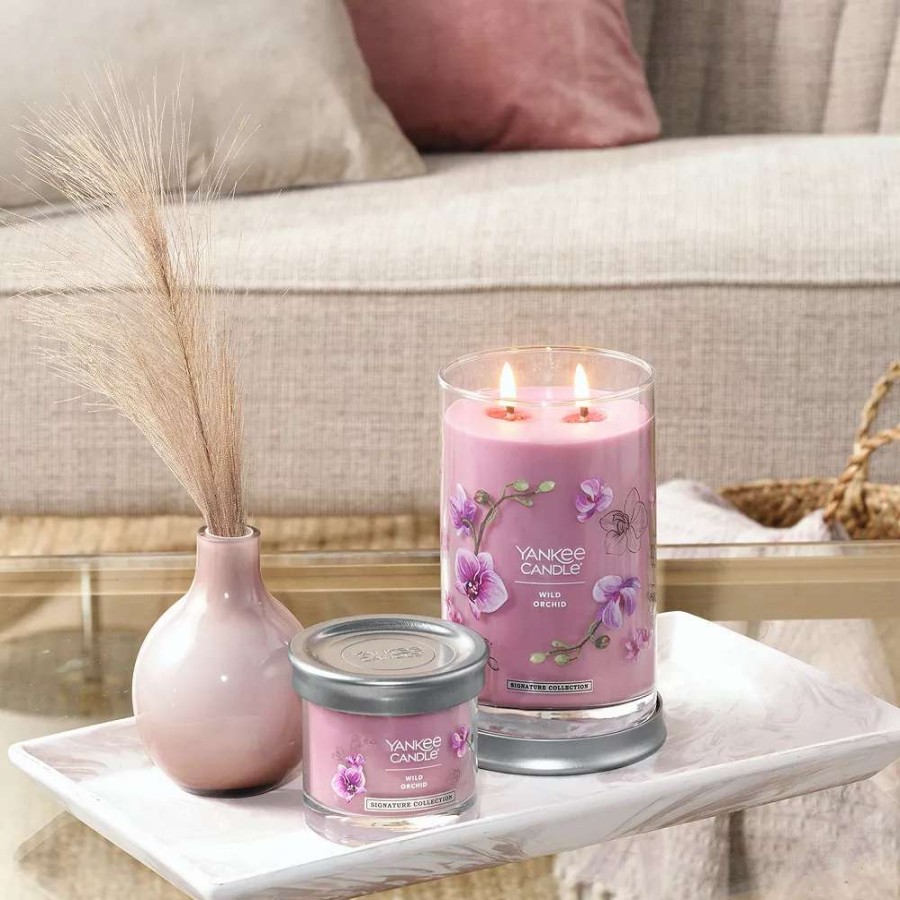 Jar Candles * | Yankee Candle Wild Orchid Signature 2-Wick Tumbler Candle