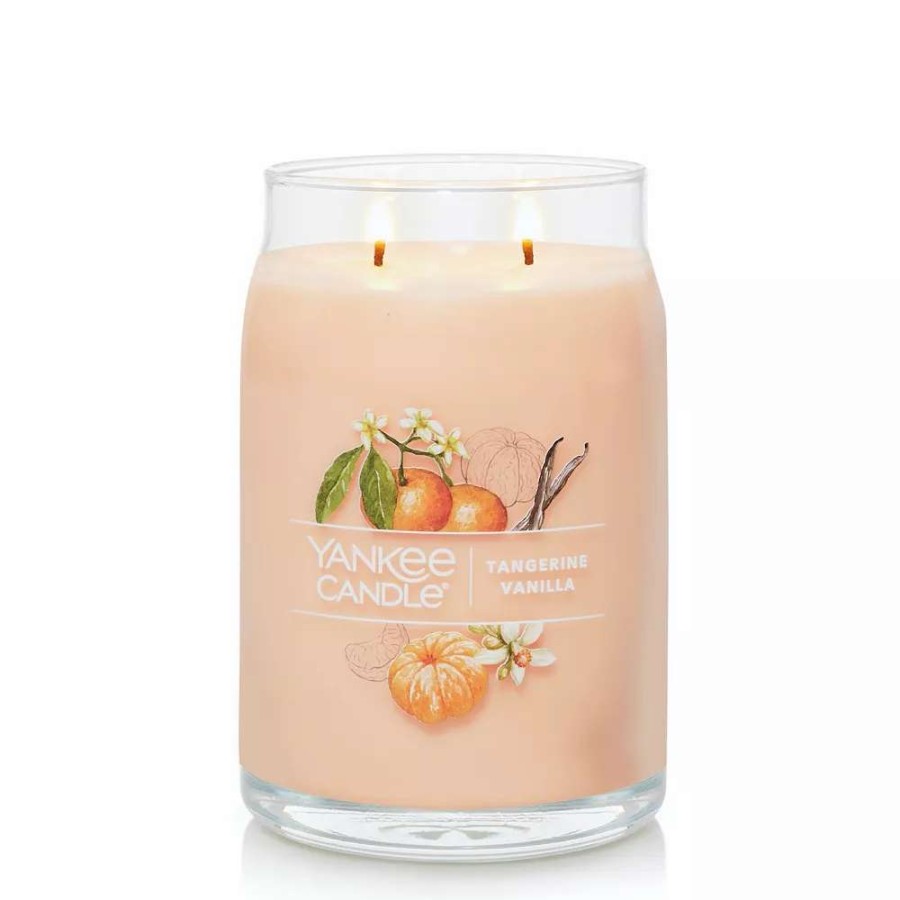 Jar Candles * | Yankee Candle Tangerine & Vanilla 20-Oz. Signature Large Candle Jar