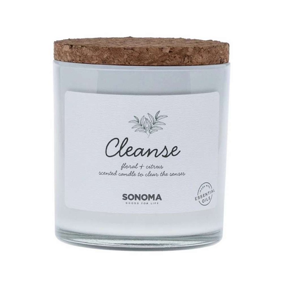 Jar Candles * | Sonoma Goods For Life Spa Cleanse Floral & Citrus 13-Oz. Candle Jar