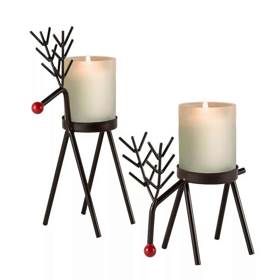 Candle Sets * | Studio 66 Blitzen Set Of 2 Candles