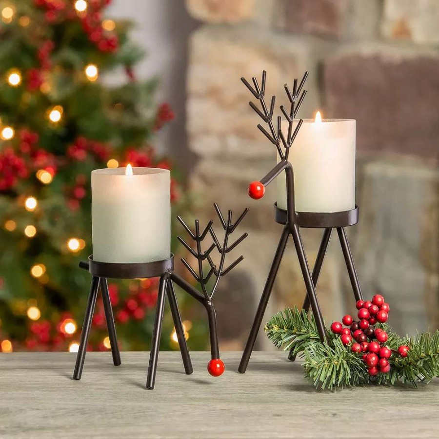 Candle Sets * | Studio 66 Blitzen Set Of 2 Candles