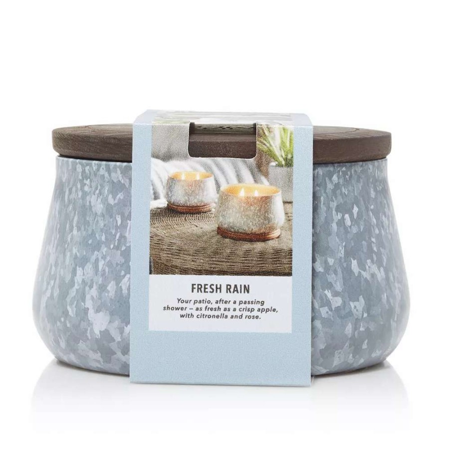 Jar Candles * | Yankee Candle Fresh Rain Large Outdoor Candle