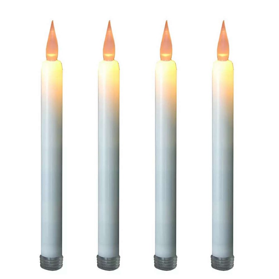 Candle Sets * | Lumabase Led Taper Candle 4-Piece Set