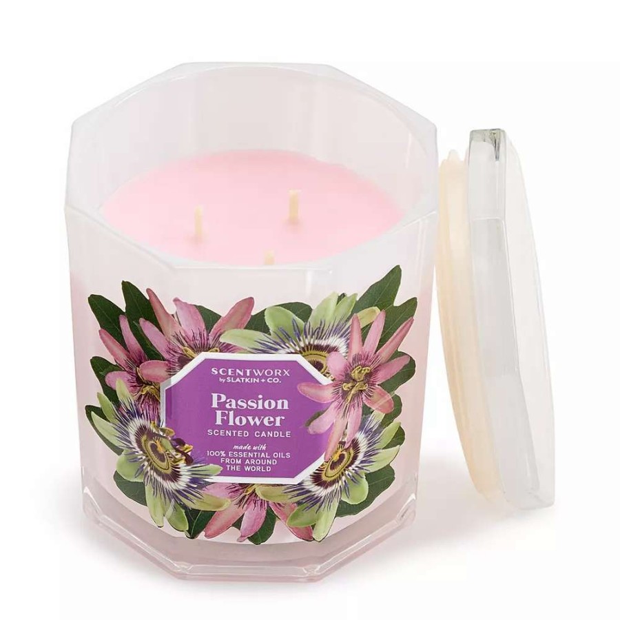 Jar Candles * | Scentworx By Slatkin & Co. Passion Flower 14.5-Oz. Candle Jar