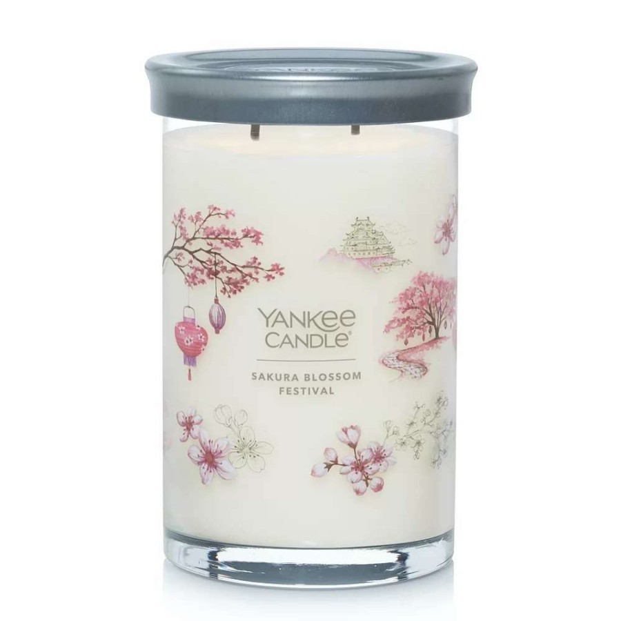 Jar Candles * | Yankee Candle Sakura Blossom Festival Signature Large Tumbler Candle