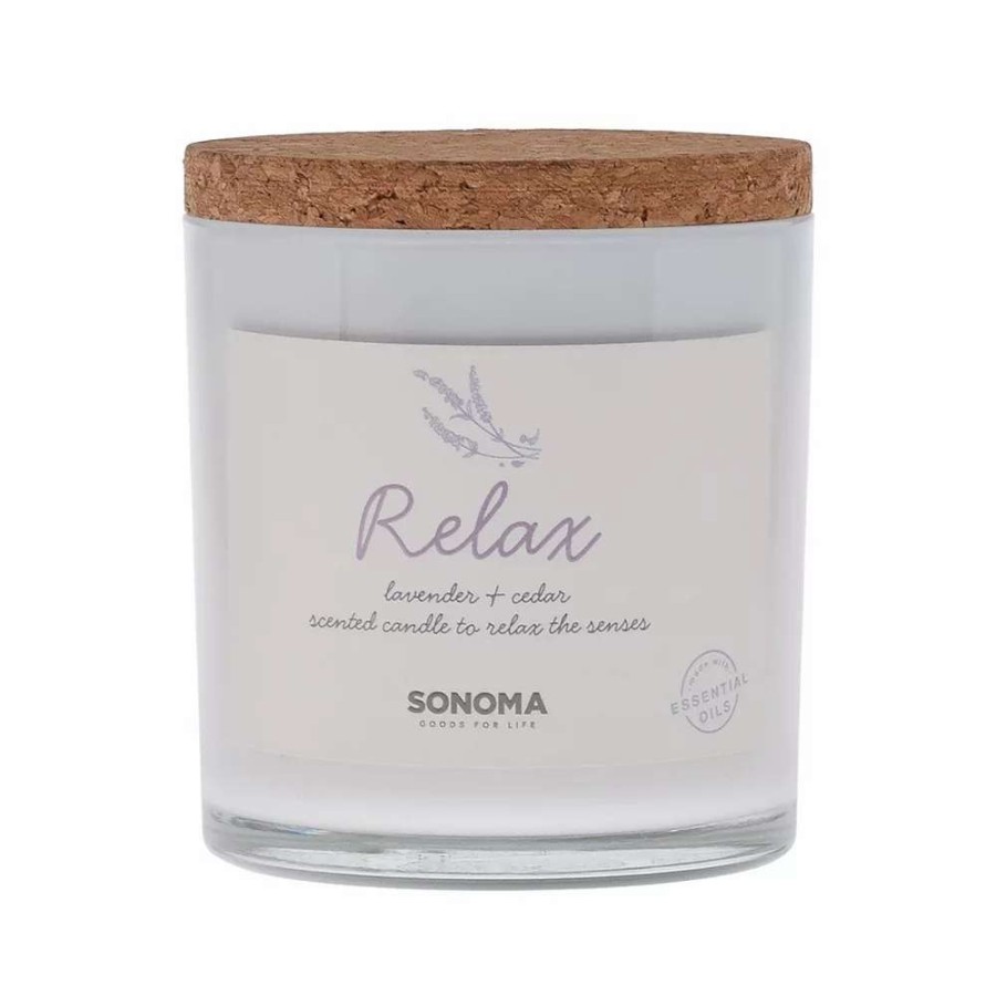 Jar Candles * | Sonoma Goods For Life Spa Relax 3-Wick Candle Jar