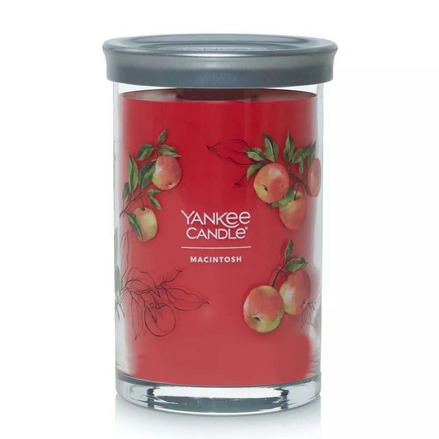 Jar Candles * | Yankee Candle Macintosh Signature 2-Wick Tumbler Candle