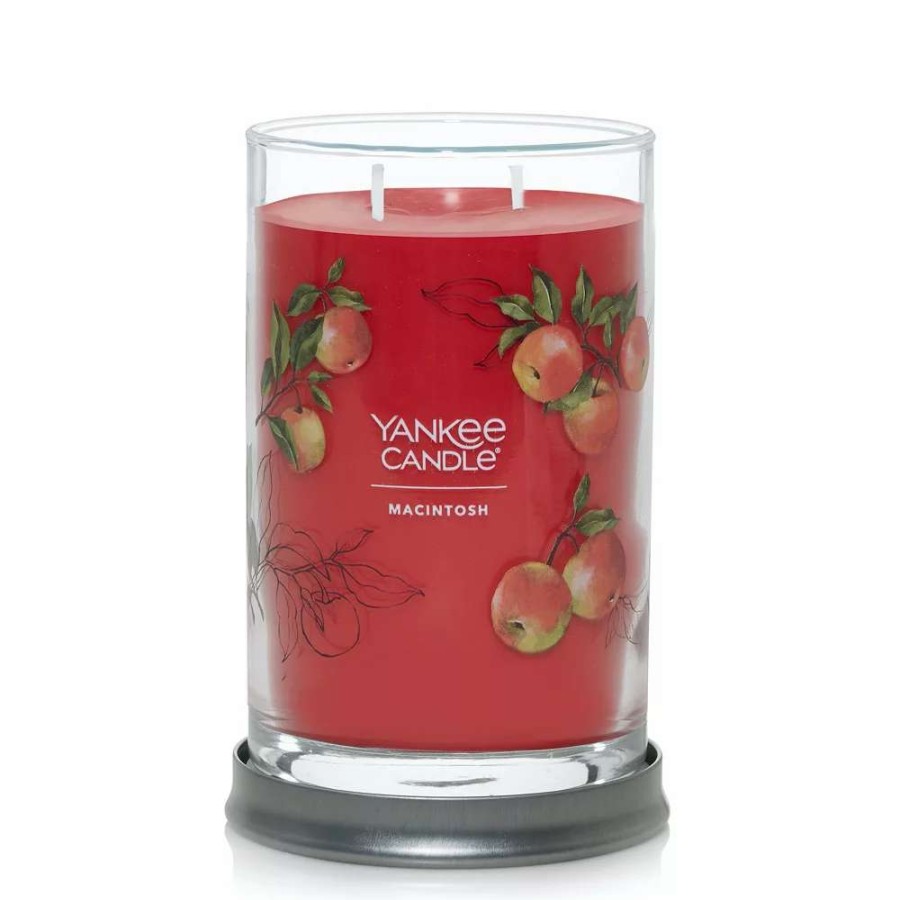 Jar Candles * | Yankee Candle Macintosh Signature 2-Wick Tumbler Candle