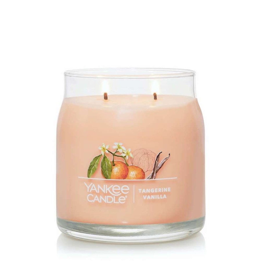 Jar Candles * | Yankee Candle Tangerine & Vanilla 13-Oz. Signature Medium Candle Jar