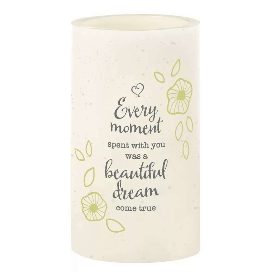 Pillar Candles * | Precious Moments Flameless Led Wax Memorial Candle