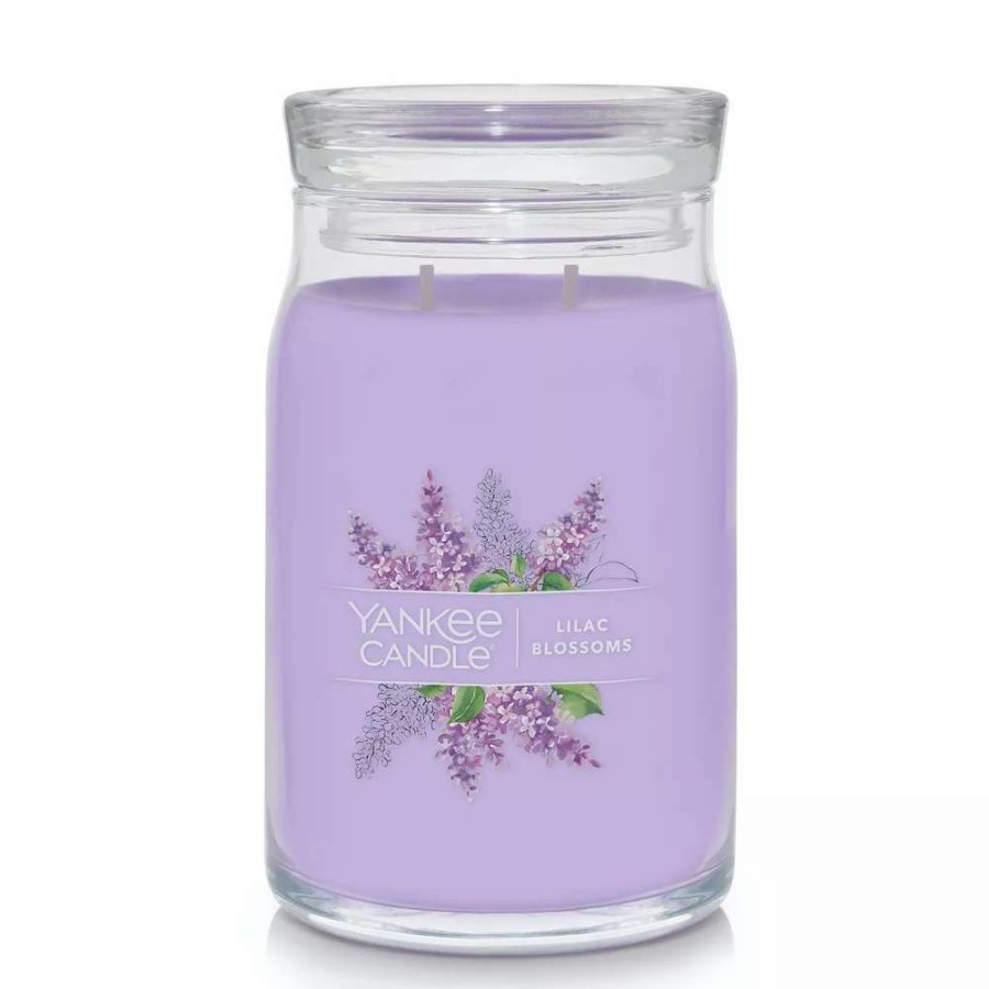 Jar Candles * | Yankee Candle Lilac Blossoms 20-Oz. Signature Large Candle Jar