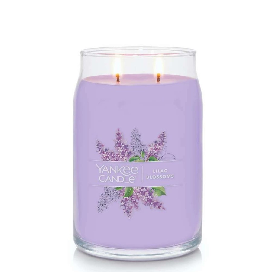 Jar Candles * | Yankee Candle Lilac Blossoms 20-Oz. Signature Large Candle Jar