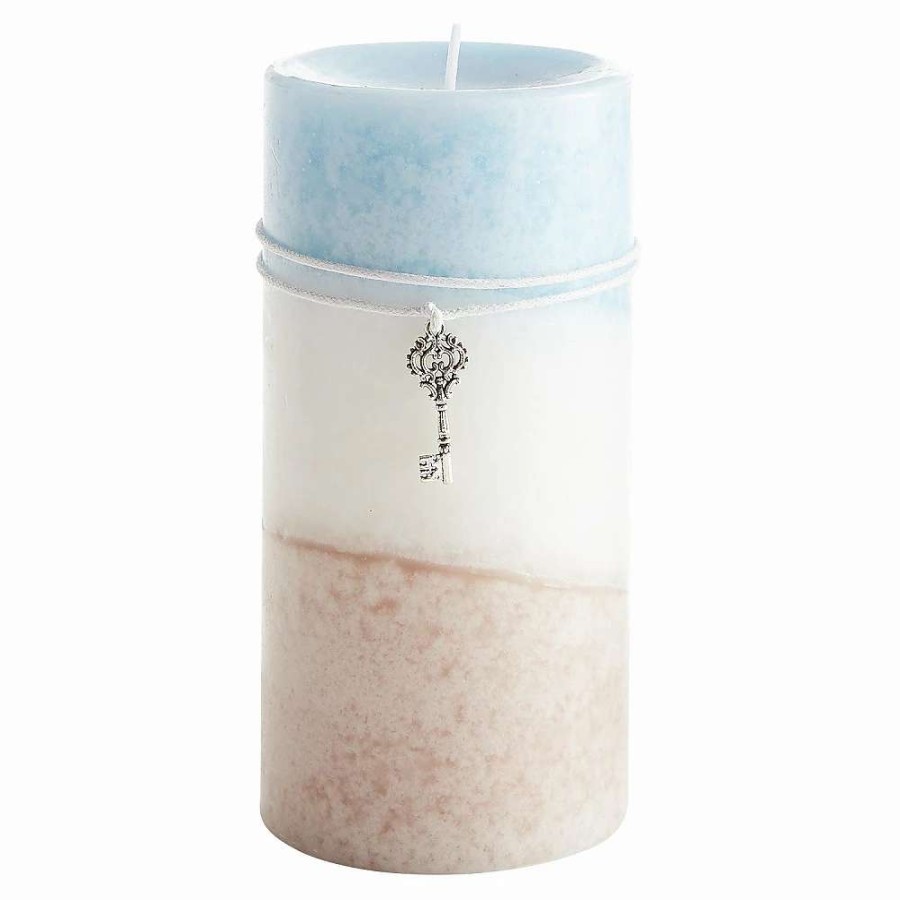 Pillar Candles * | Pier 1 Agne 3 6 Layered Pillar Candle