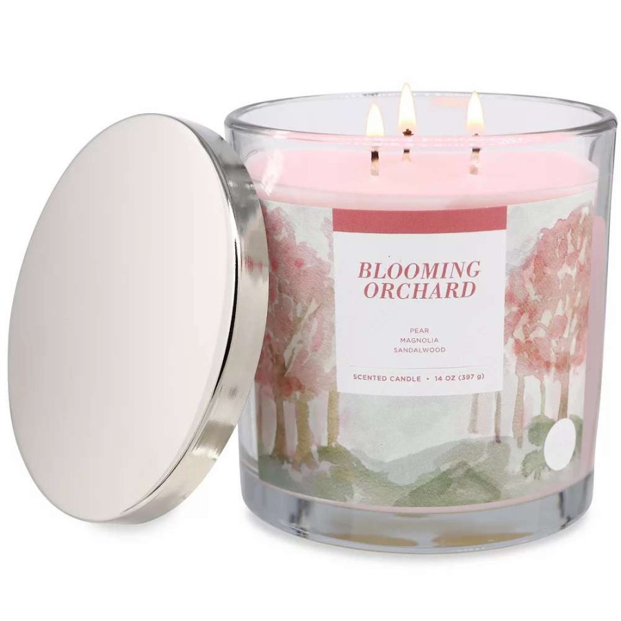 Jar Candles * | Sonoma Goods For Life Blooming Orchard 14-Oz. Candle Jar