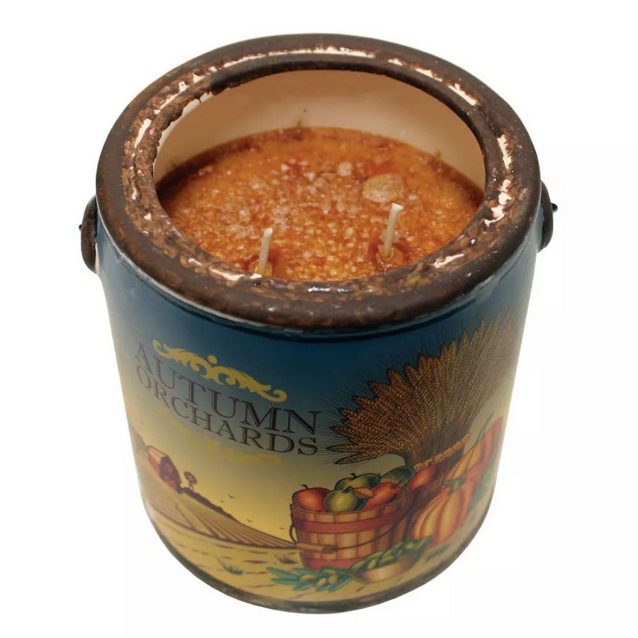 Jar Candles * | A Cheerful Giver Farm Fresh Ceramic Jar Candle Autumn Orchards