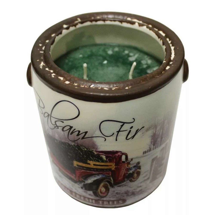 Jar Candles * | A Cheerful Giver Farm Fresh Ceramic Jar Candle-Balsam Fir