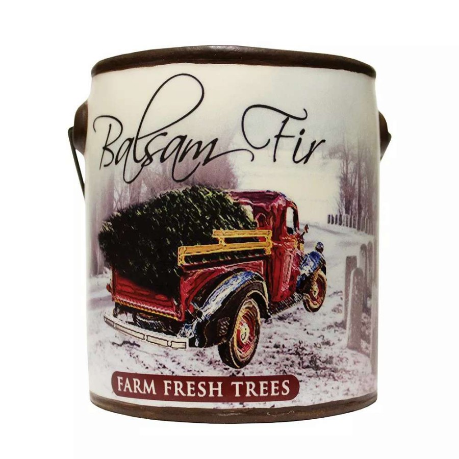 Jar Candles * | A Cheerful Giver Farm Fresh Ceramic Jar Candle-Balsam Fir