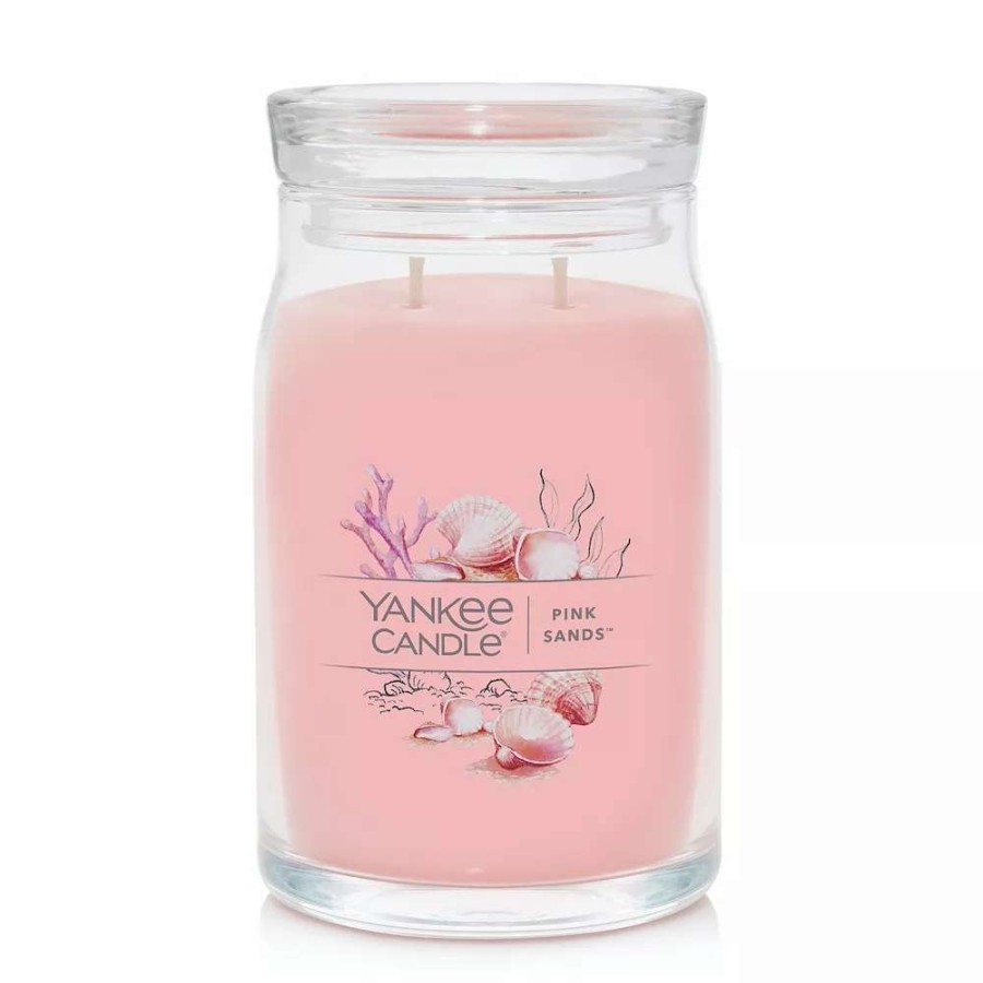 Jar Candles * | Yankee Candle Pink Sands 20-Oz. Signature Large Candle Jar