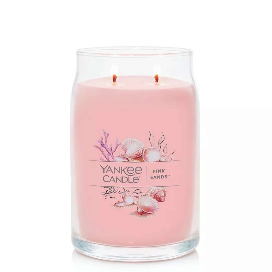 Jar Candles * | Yankee Candle Pink Sands 20-Oz. Signature Large Candle Jar