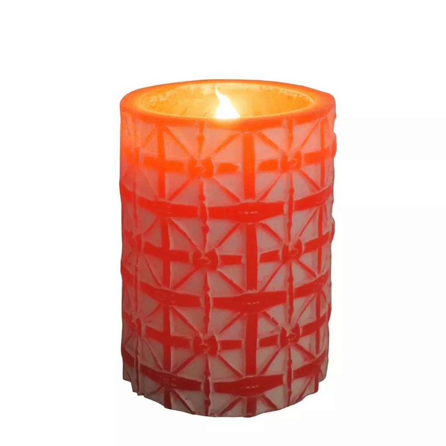 Pillar Candles * | Sonoma Goods For Life Red Led Pillar Candle